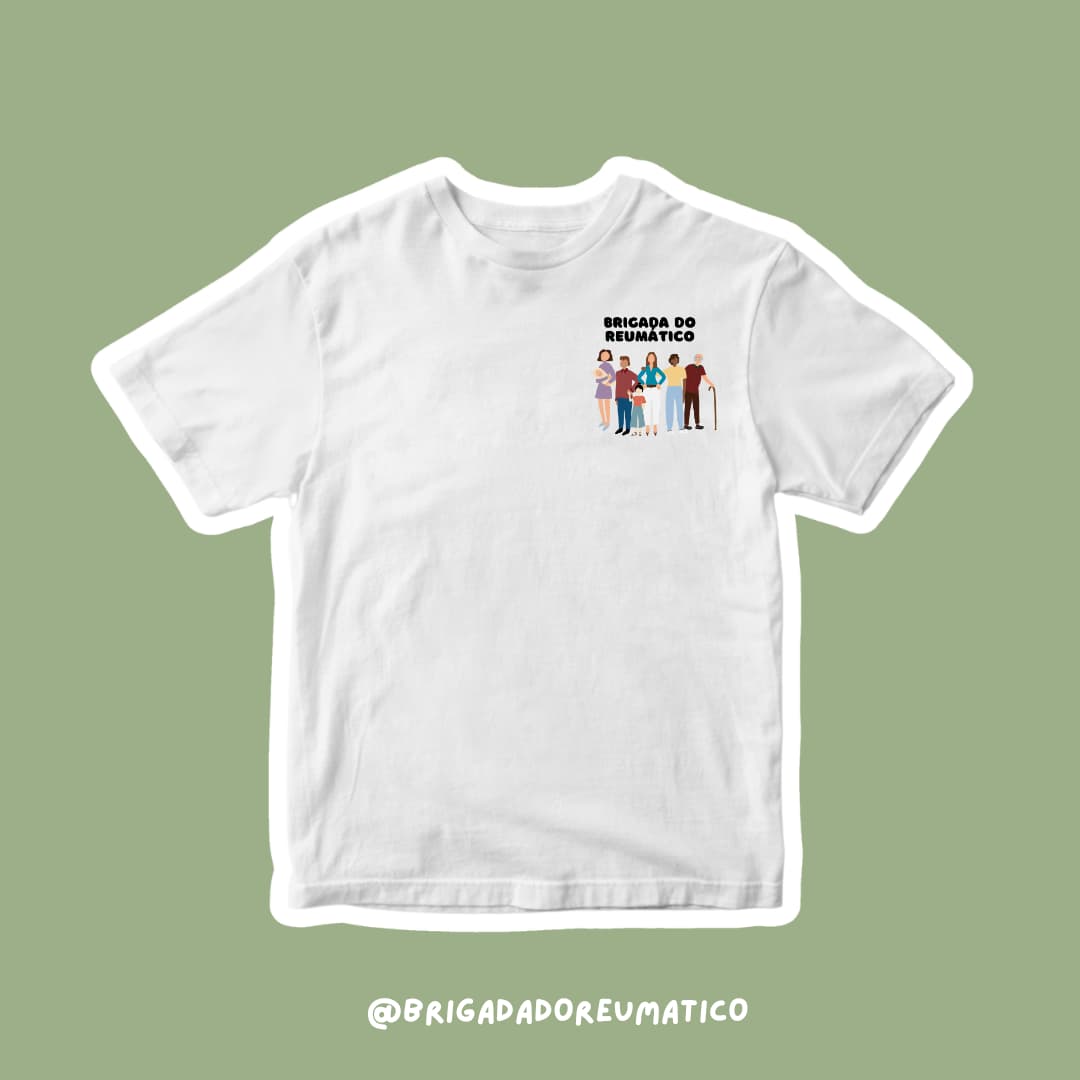 T-shirt Brigada do Reumático Simples